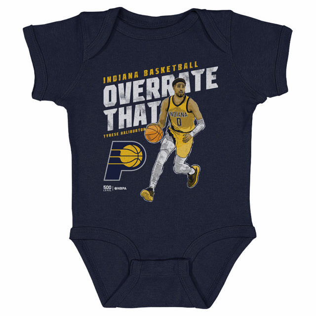 Tyrese Haliburton Kids Baby Onesie | 500 LEVEL