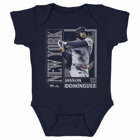 Jasson Dominguez Kids Baby Onesie | 500 LEVEL