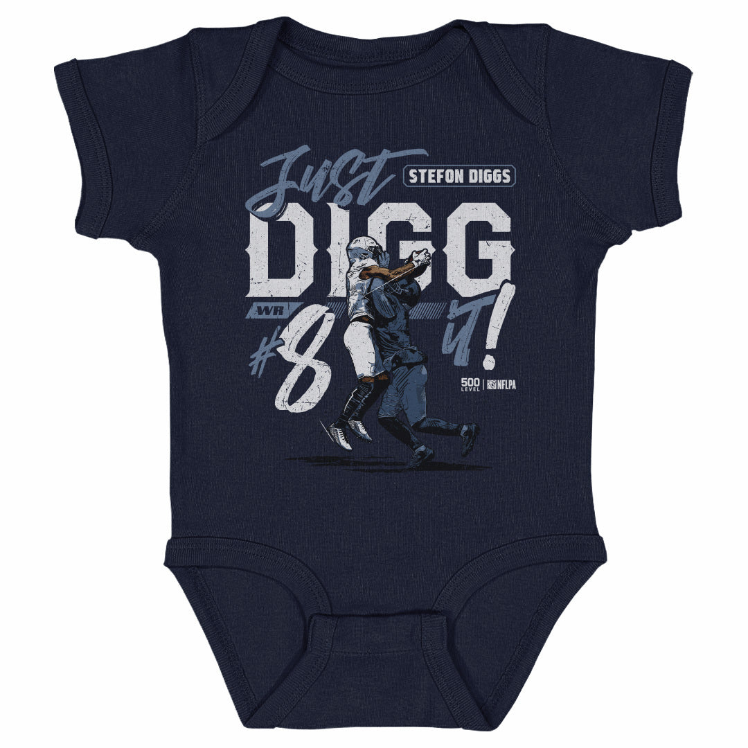 Stefon Diggs Kids Baby Onesie | 500 LEVEL