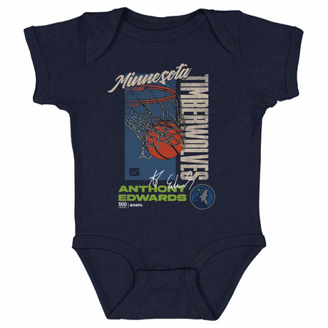 Anthony Edwards Kids Baby Onesie | 500 LEVEL
