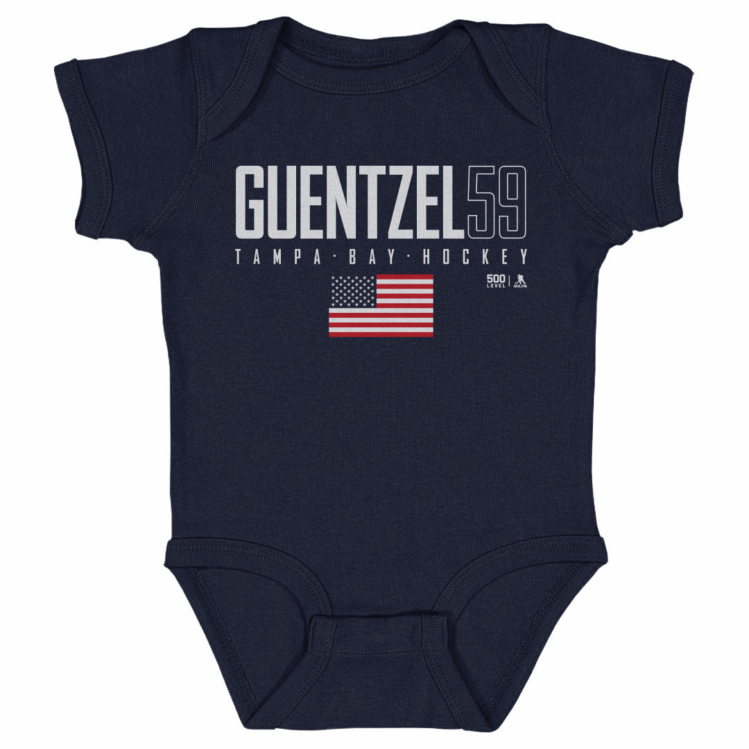 Jake Guentzel Kids Baby Onesie | 500 LEVEL