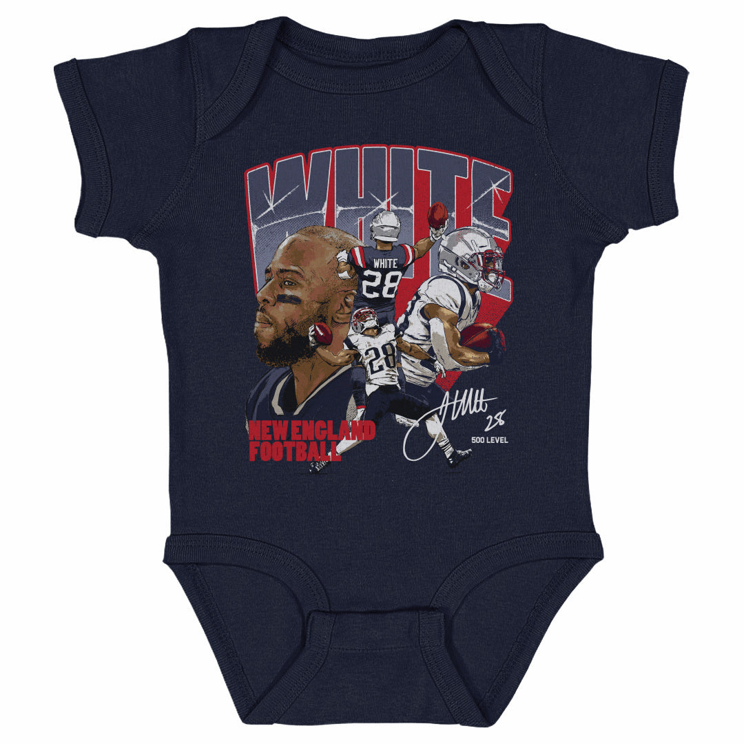 James White Kids Baby Onesie | 500 LEVEL