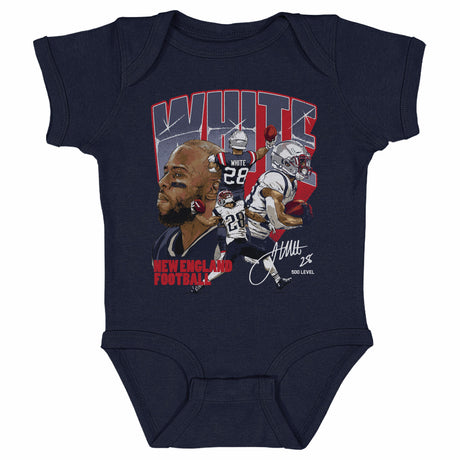 James White Kids Baby Onesie | 500 LEVEL
