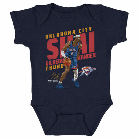 Shai Gilgeous-Alexander Kids Baby Onesie | 500 LEVEL