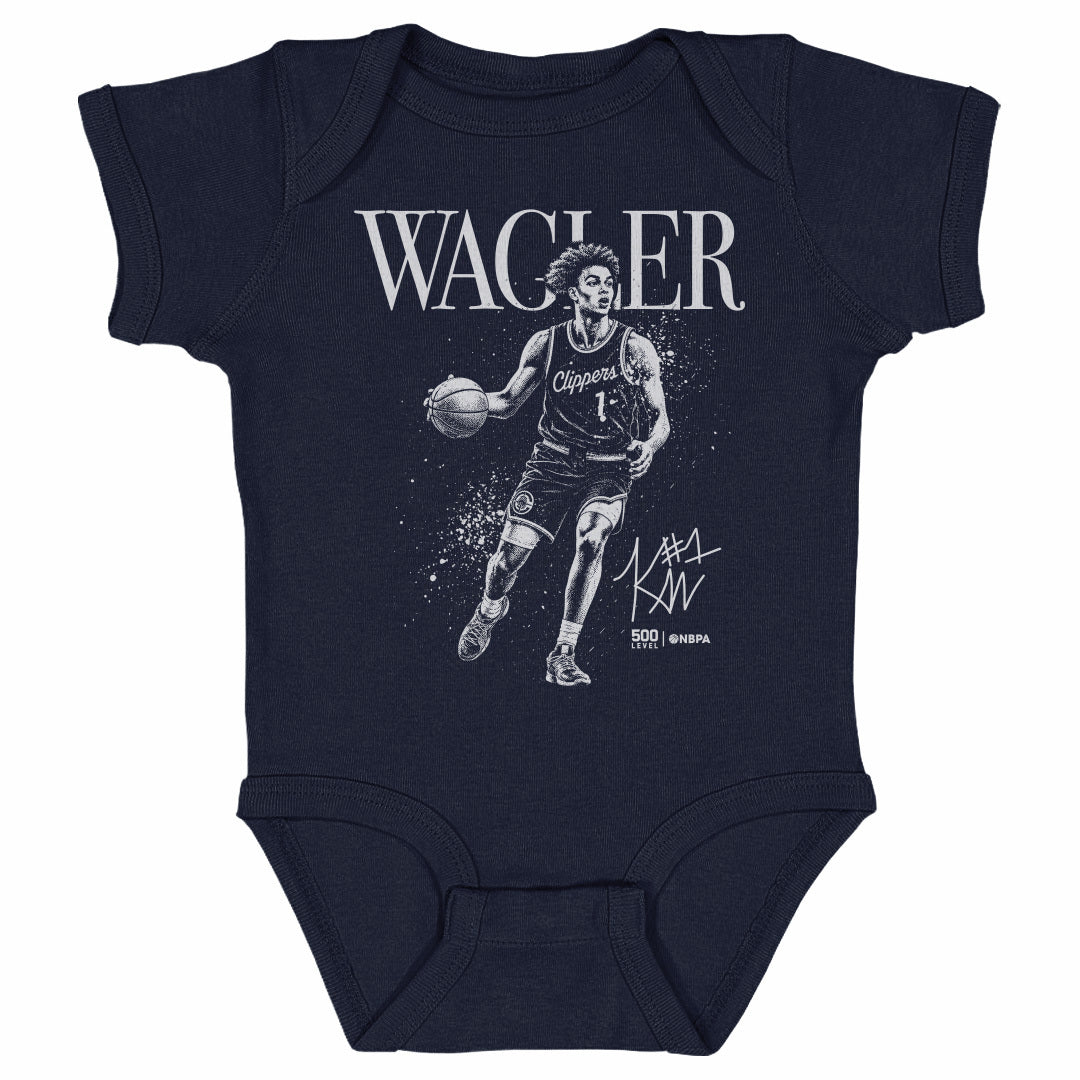 Keaton Wagler Kids Baby Onesie | 500 LEVEL