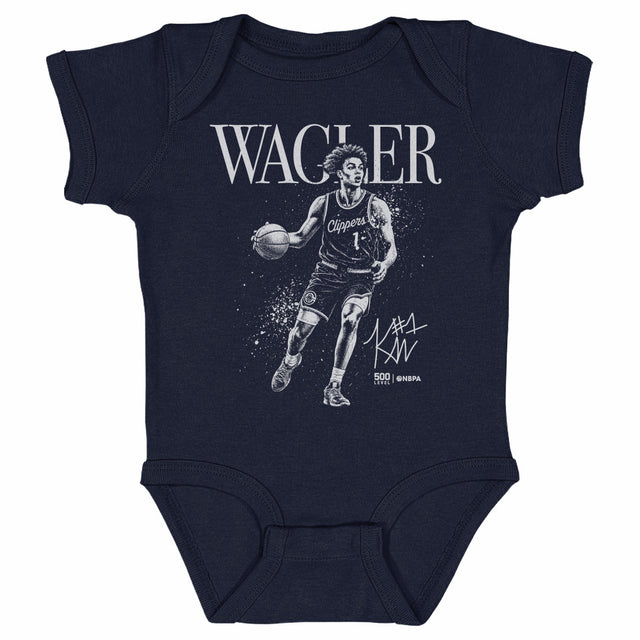 Keaton Wagler Kids Baby Onesie | 500 LEVEL