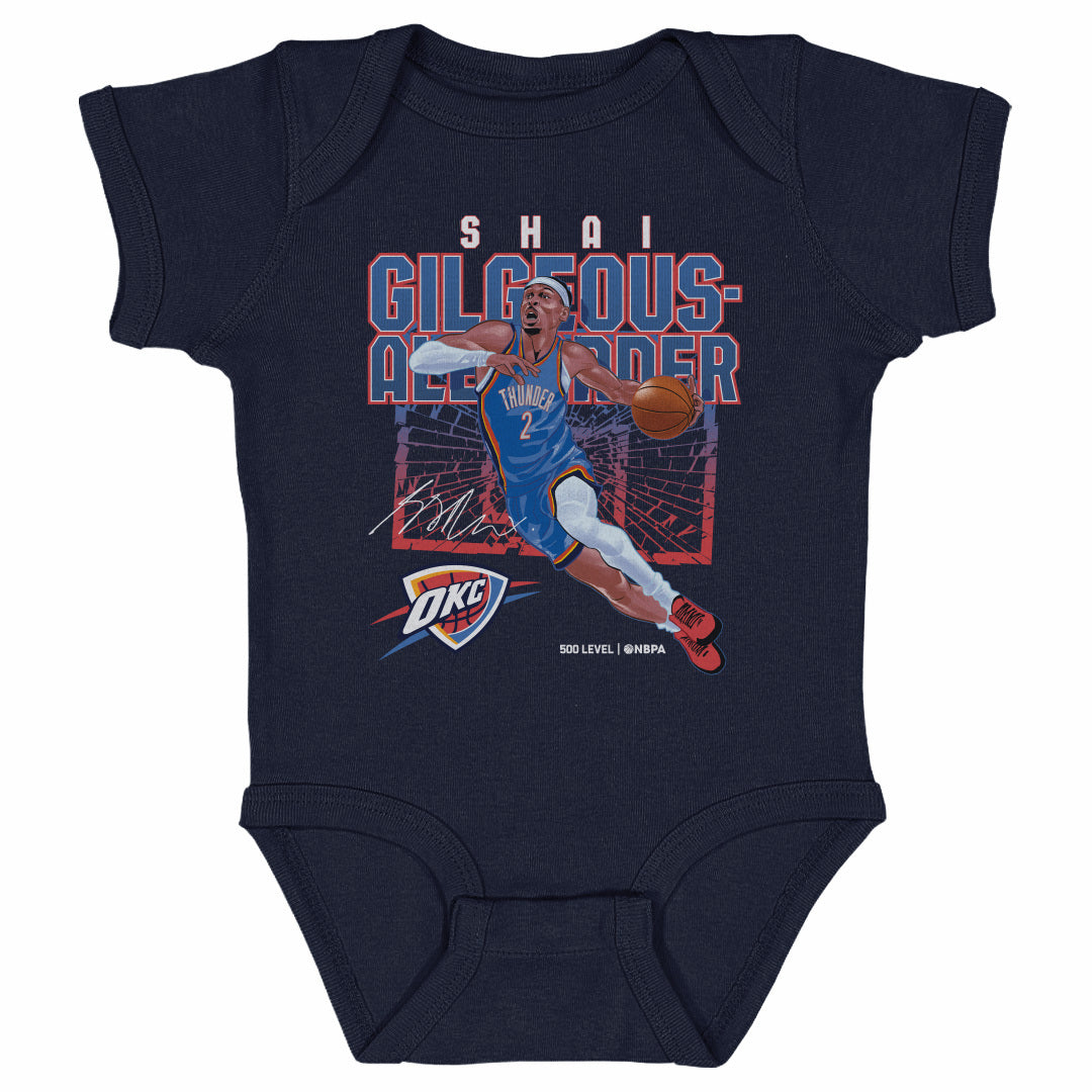 Shai Gilgeous-Alexander Kids Baby Onesie | 500 LEVEL