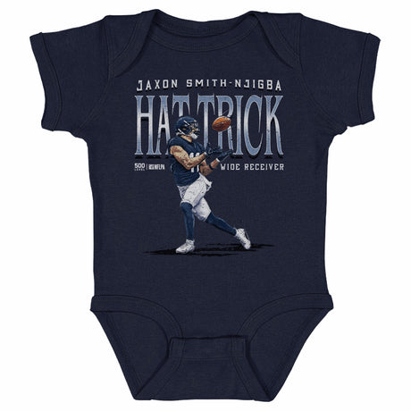 Jaxon Smith-Njigba Kids Baby Onesie | 500 LEVEL