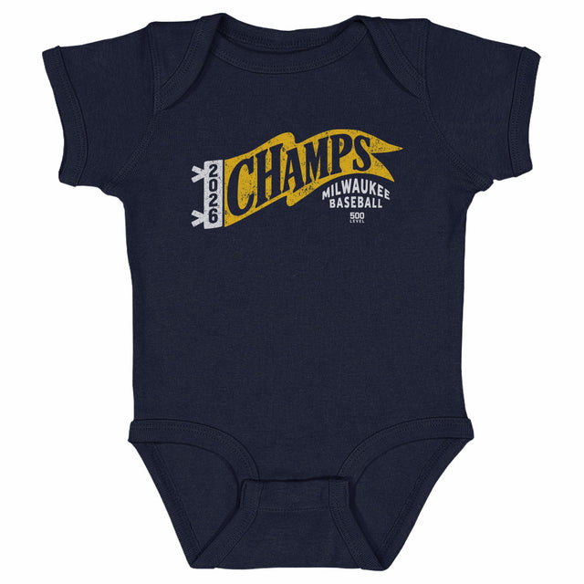 Milwaukee Baseball Kids Baby Onesie | 500 LEVEL
