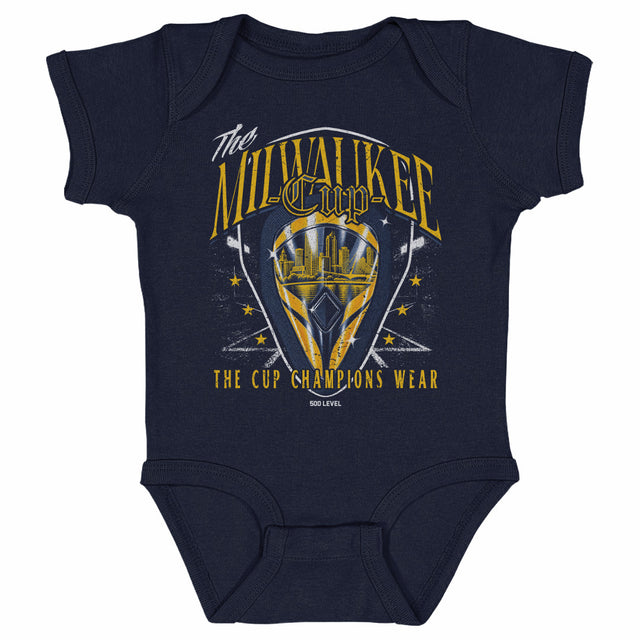 Milwaukee Baseball Kids Baby Onesie | 500 LEVEL