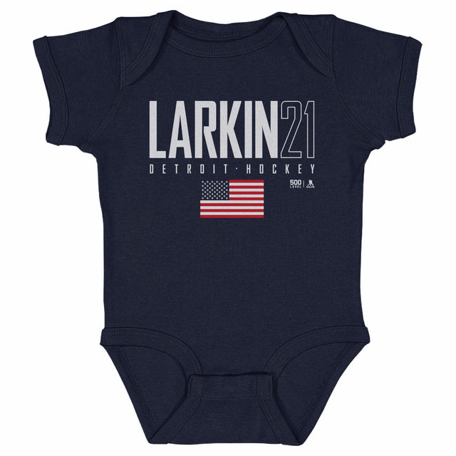 Dylan Larkin Kids Baby Onesie | 500 LEVEL