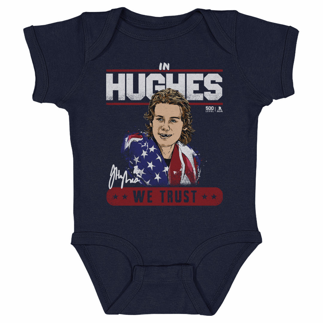 Jack Hughes Kids Baby Onesie | 500 LEVEL