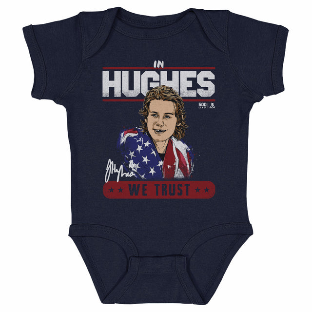 Jack Hughes Kids Baby Onesie | 500 LEVEL
