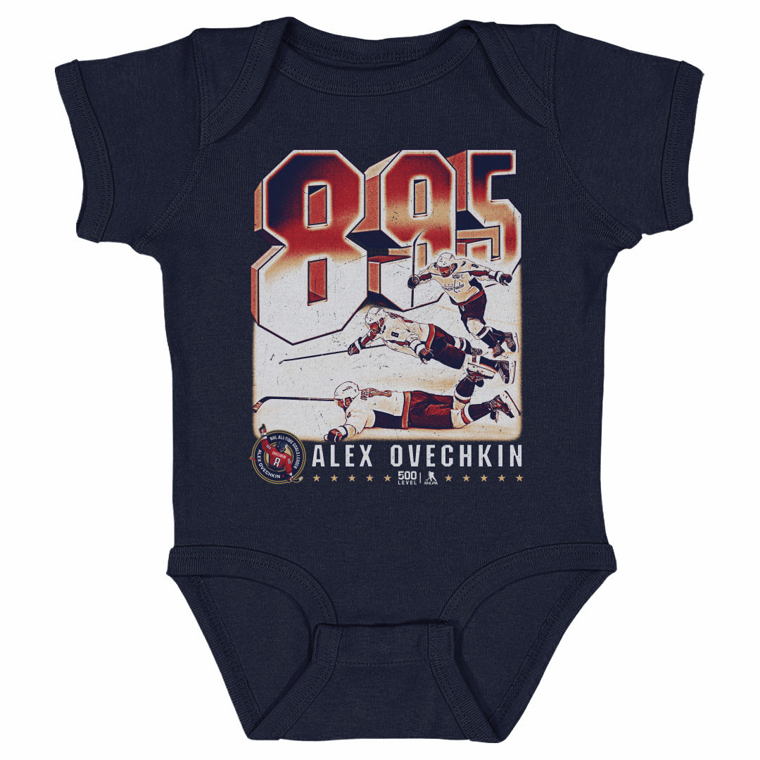 Alex Ovechkin Kids Baby Onesie | 500 LEVEL