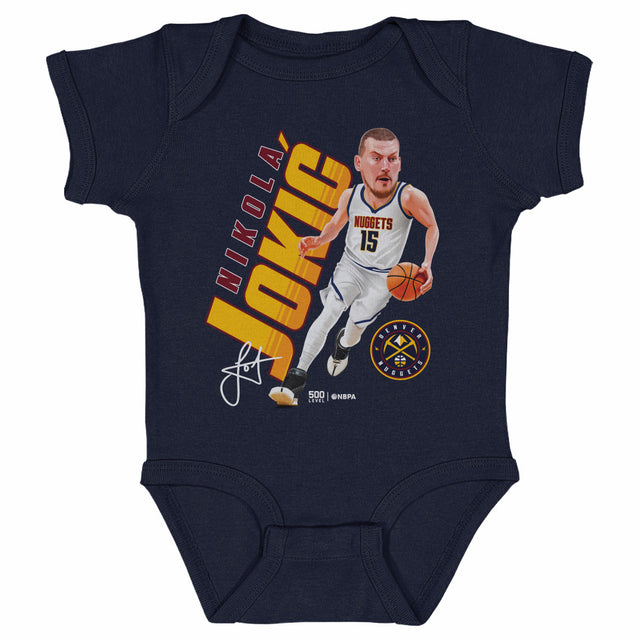 Nikola Jokic Kids Baby Onesie | 500 LEVEL
