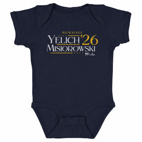 Christian Yelich Kids Baby Onesie | 500 LEVEL