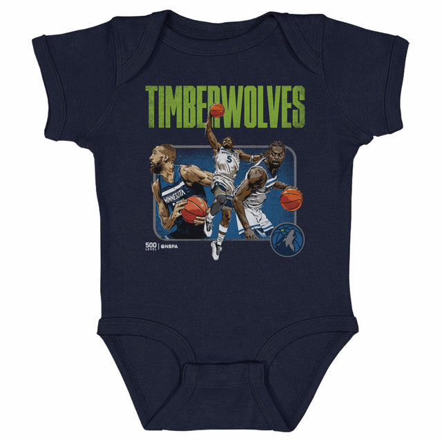 Minnesota Timberwolves Kids Baby Onesie | 500 LEVEL