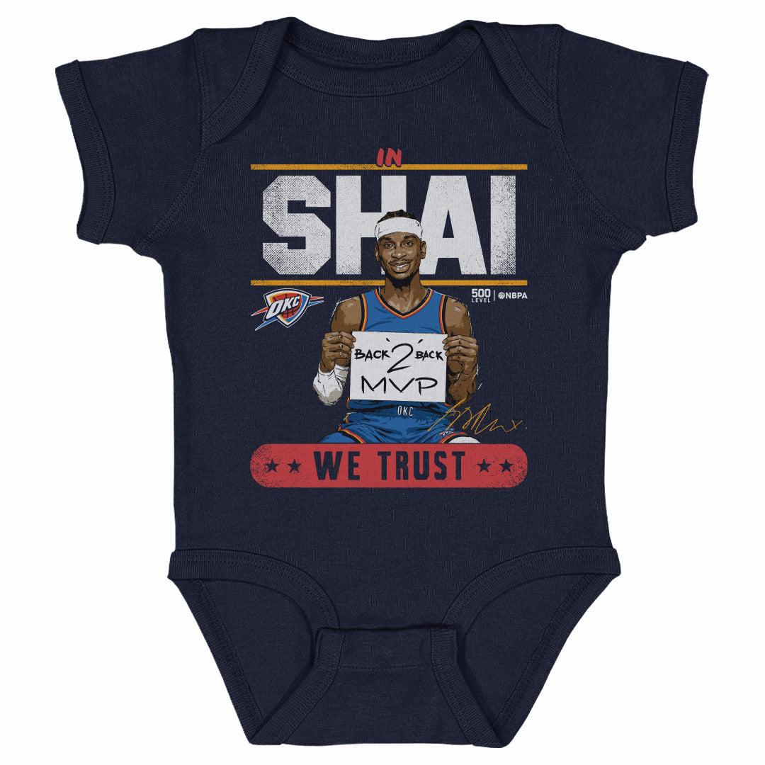 Shai Gilgeous-Alexander Kids Baby Onesie | 500 LEVEL