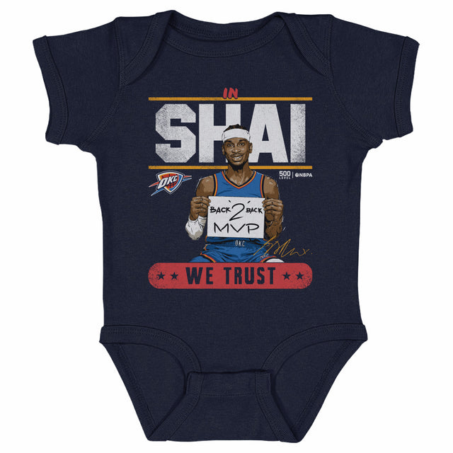 Shai Gilgeous-Alexander Kids Baby Onesie | 500 LEVEL