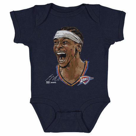 Shai Gilgeous-Alexander Kids Baby Onesie | 500 LEVEL