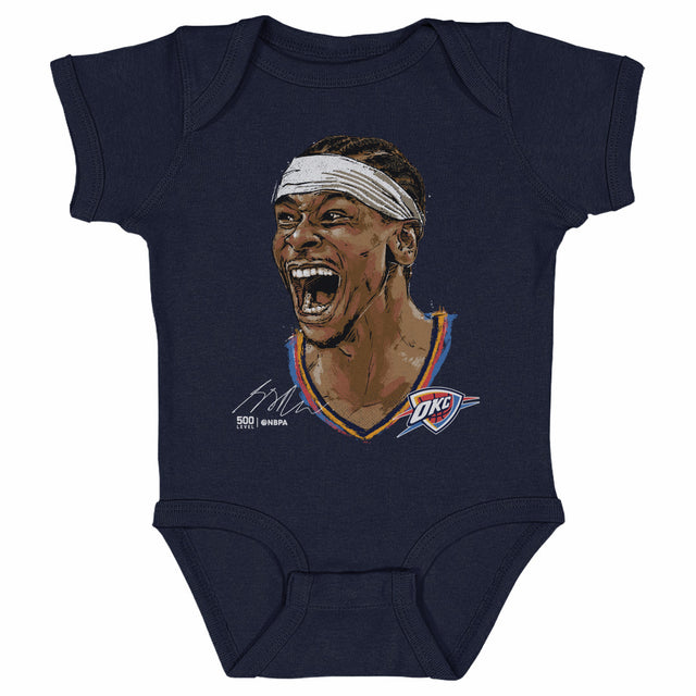 Shai Gilgeous-Alexander Kids Baby Onesie | 500 LEVEL
