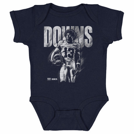 Caleb Downs Kids Baby Onesie | 500 LEVEL