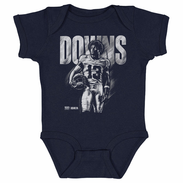 Caleb Downs Kids Baby Onesie | 500 LEVEL