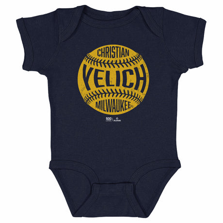 Christian Yelich Kids Baby Onesie | 500 LEVEL