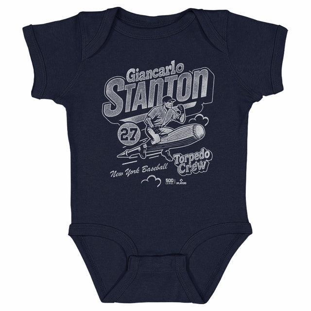 Giancarlo Stanton Kids Baby Onesie | 500 LEVEL
