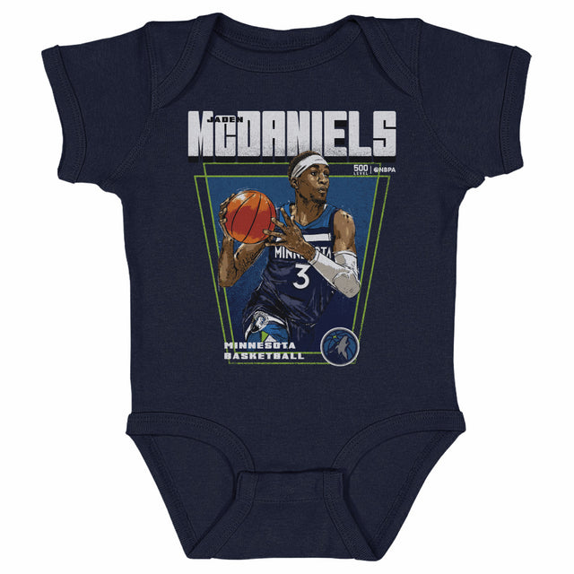 Jaden McDaniels Kids Baby Onesie | 500 LEVEL