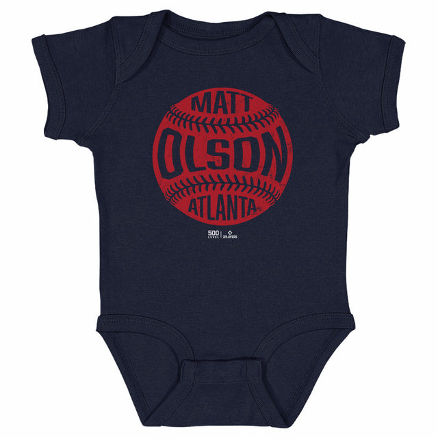 Matt Olson Kids Baby Onesie | 500 LEVEL