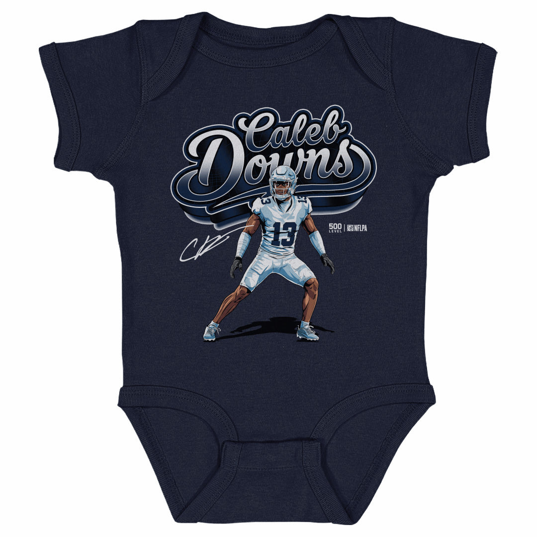 Caleb Downs Kids Baby Onesie | 500 LEVEL