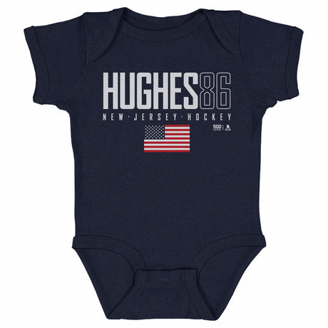 Jack Hughes Kids Baby Onesie | 500 LEVEL