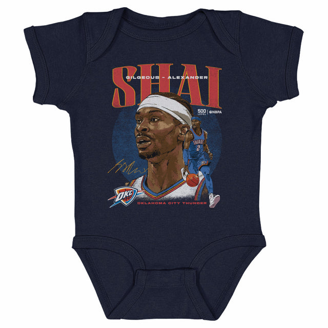 Shai Gilgeous-Alexander Kids Baby Onesie | 500 LEVEL