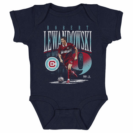 Robert Lewandowski Kids Baby Onesie | 500 LEVEL