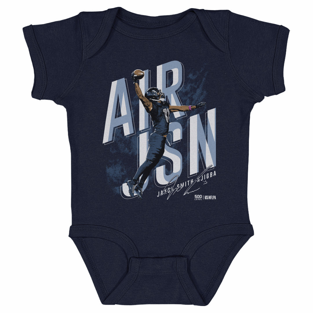 Jaxon Smith-Njigba Kids Baby Onesie | 500 LEVEL