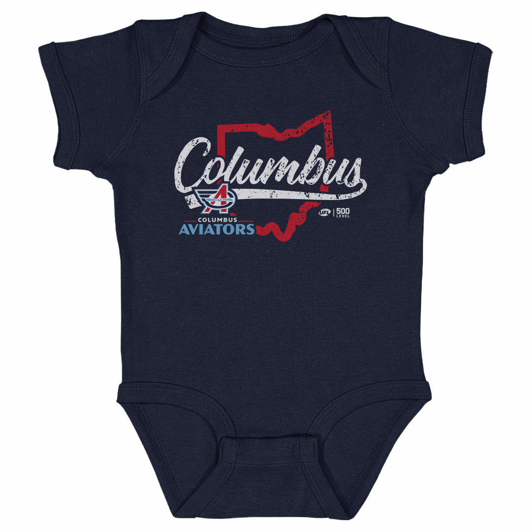 Columbus Aviators Kids Baby Onesie | 500 LEVEL