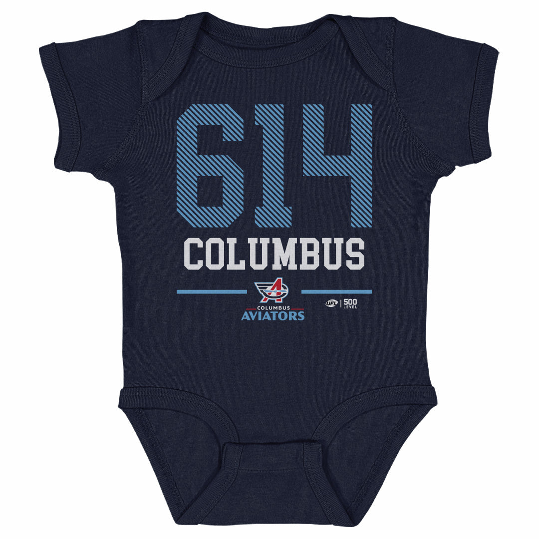 Columbus Aviators Kids Baby Onesie | 500 LEVEL