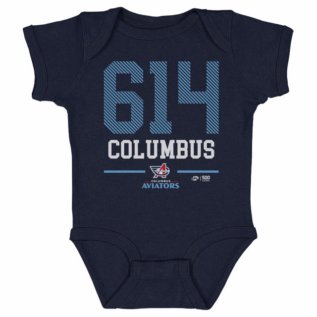 Columbus Aviators Kids Baby Onesie | 500 LEVEL