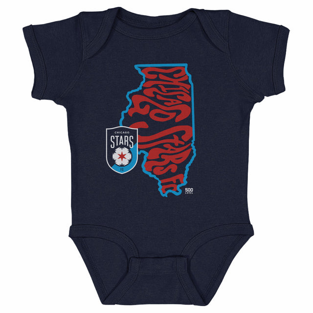 Chicago Stars FC Kids Baby Onesie | 500 LEVEL