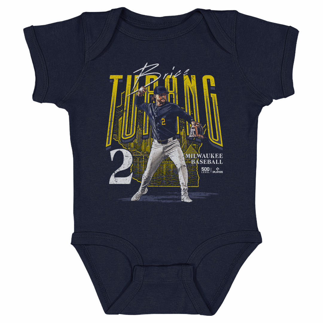 Brice Turang Kids Baby Onesie | 500 LEVEL