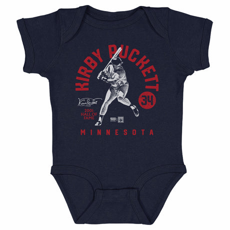 Kirby Puckett Kids Baby Onesie | 500 LEVEL