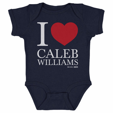 Caleb Williams Kids Baby Onesie | 500 LEVEL