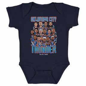 Oklahoma City Thunder Kids Baby Onesie | 500 LEVEL