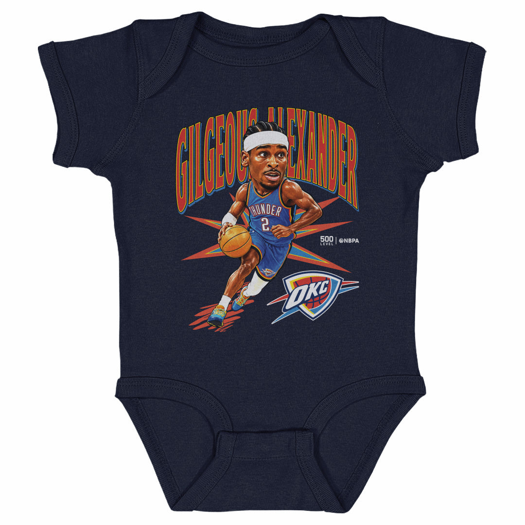 Shai Gilgeous-Alexander Kids Baby Onesie | 500 LEVEL