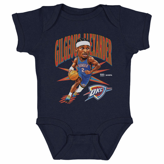 Shai Gilgeous-Alexander Kids Baby Onesie | 500 LEVEL