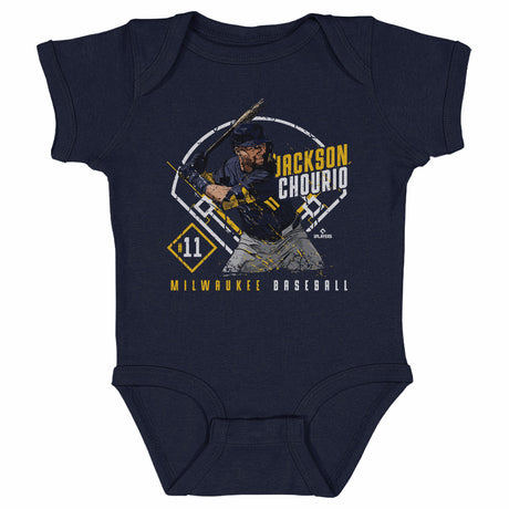Jackson Chourio Kids Baby Onesie | 500 LEVEL