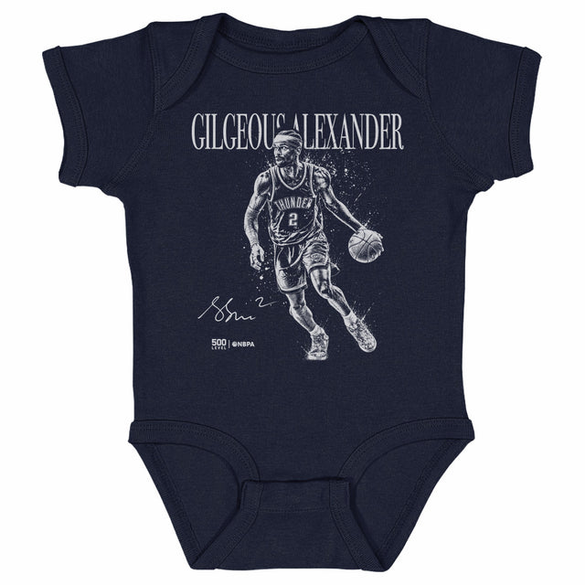 Shai Gilgeous-Alexander Kids Baby Onesie | 500 LEVEL
