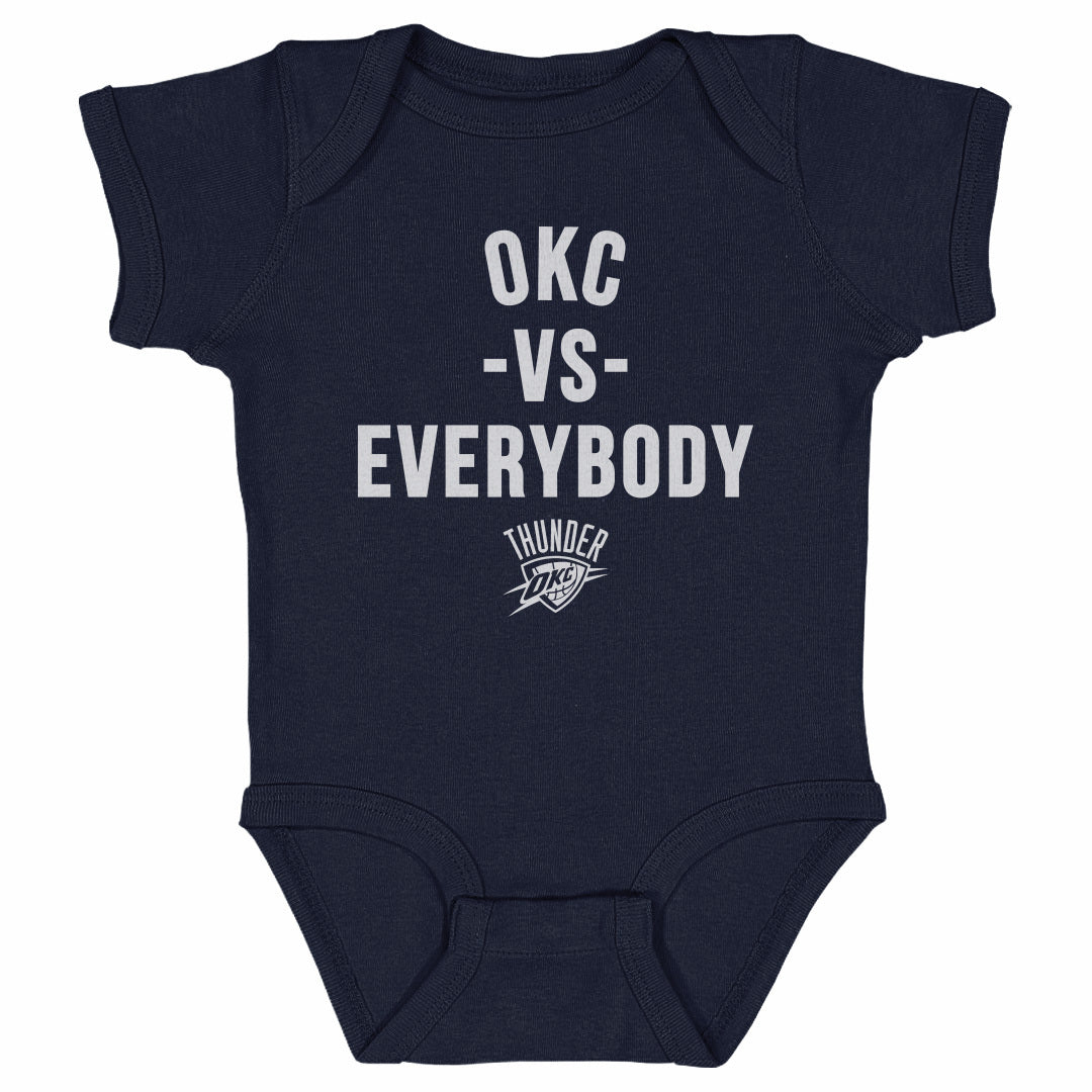Oklahoma City Thunder Kids Baby Onesie | 500 LEVEL