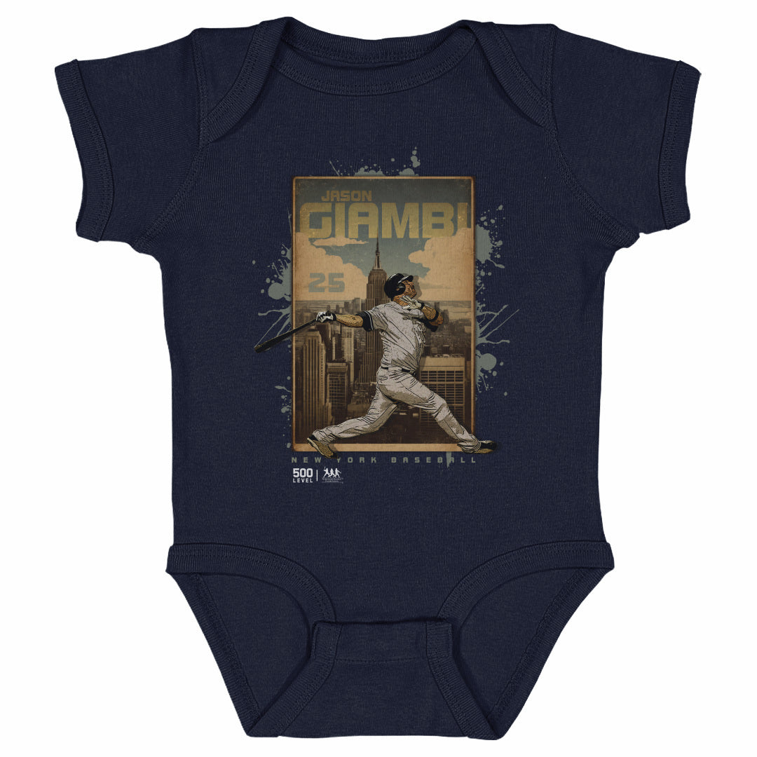 Jason Giambi Kids Baby Onesie | 500 LEVEL